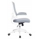 Luna White Mesh Designer Office Chair